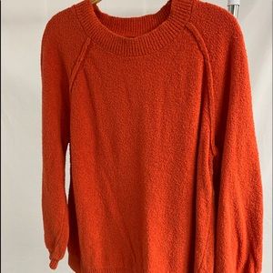 Loft orange sweater
